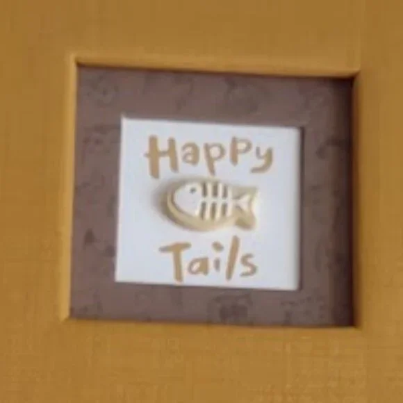 HALLMARK HAPPY TAILS CAT SCRAPBOOK PHOTO ALBUM 6.5" X 7.5" X 1 1/2" UNUSED - Picture 2 of 9